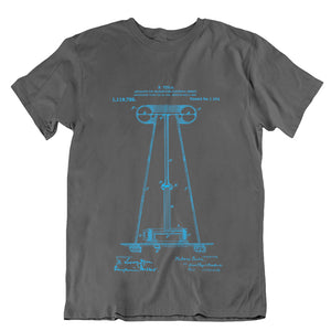 Tesla's Coil Patent Unisex T-shirt