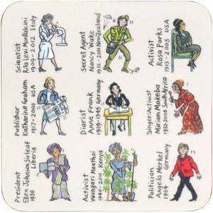 Women Who Changed the World Coasters